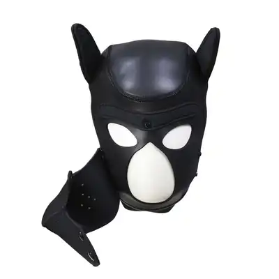 Neoprene- maska psa BDSM 