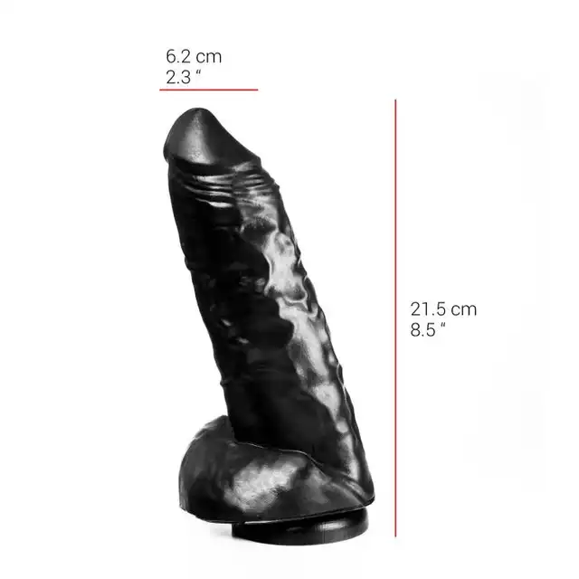 Dildorama - 515 Line 8.5" Flesh. Wielkie realistyczne dildo 21.5 cm