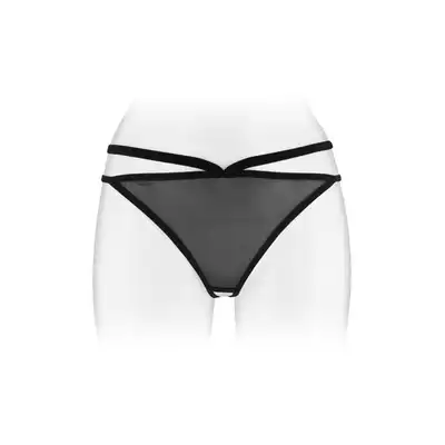 Concorde Sylvie Black One Size. Francuska Czarna Bielizna model Sylvie.