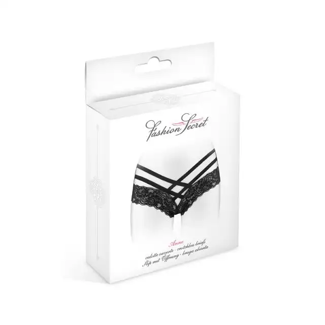 Concorde Anne Black One Size. Francuska Czarna Bielizna model Anne.