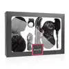 Loveboxxx - I Love Black Gift Set. Piękny luksusowy pakiet z 6 ekskluzywnymi zabawkami, Bestseller!