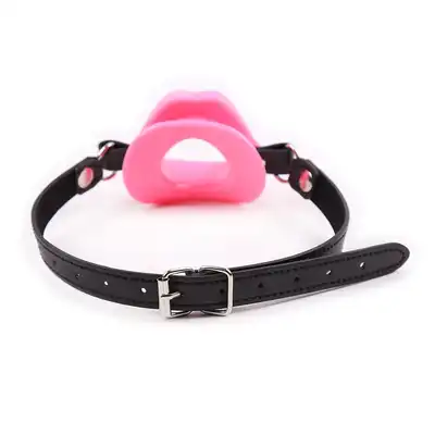 O-products - Mouth Gag Pink Mouth. Knebel różowe usta. Bestseller!