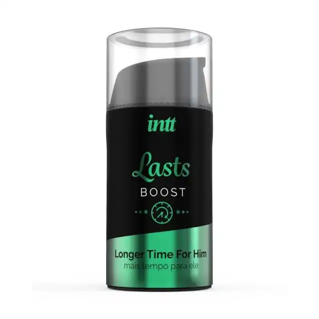 Intt - Lasts Boost 15 ml. Spray wspomagający opóźnienie wytrysku. Naturalne składniki czynne 