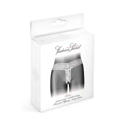 Concorde Anita White One Size. Biała Francuska Bielizna model Anita. 