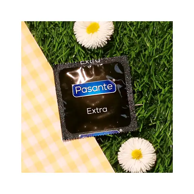 Pasante - Extra Safe 1 szt. Super mocna prezerwatywa z dodatkowym nawilżeniem