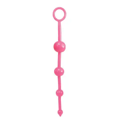 Toyz 4 Lovers Anal Timeless Jewels Rosa. Jasno Różowe Koraliki Analne 20cm.