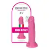 Toyz 4 Lovers Italian Cock 4.5" Pink. Małe Realistyczne Różowe Dildo 11,5cm. Prosto z Włoch.
