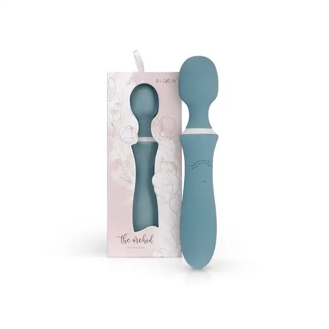 Bloom - The Orchid Wand Vibrator. Silikonowy elegancki wibrator na USB