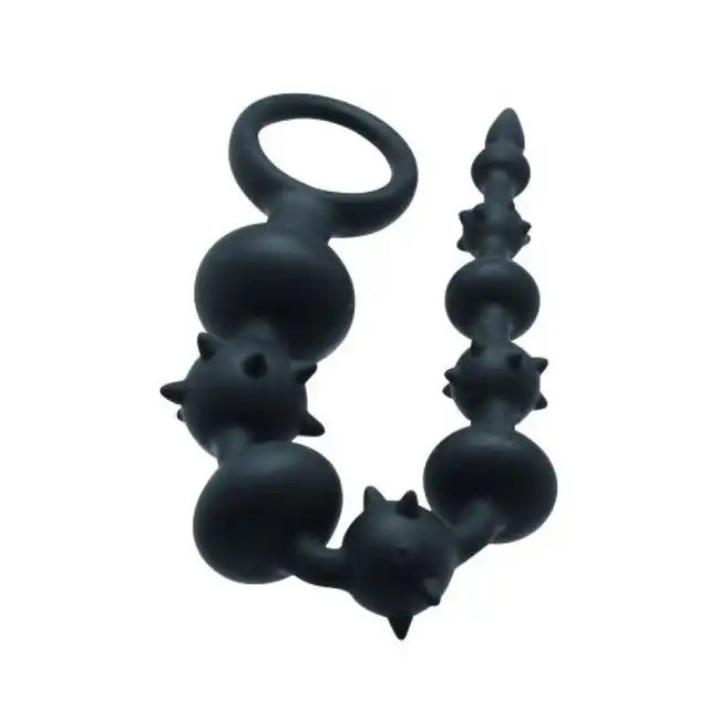 Toyz 4 Lovers Anal Pallin Timeless Beads. Koraliki Analne z Silikonu z Wypustkami.