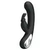 Pretty Love - Webb. Silikonowy wibrator w kolorze czarnym. USB