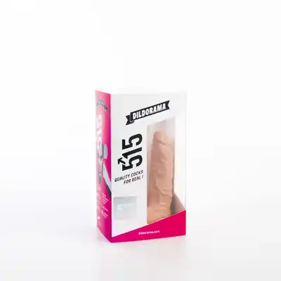  Dildorama - 515 Line 5.5" Flesh. Małe realistyczne dildo 14 cm