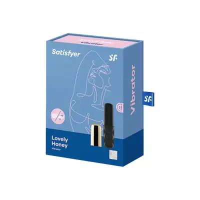 Satisfyer- Mini Lovely Honey wyjątkowy złoty miniwibrator. Wodoodporny, mocne wibracje, dyskretny rozmiar
