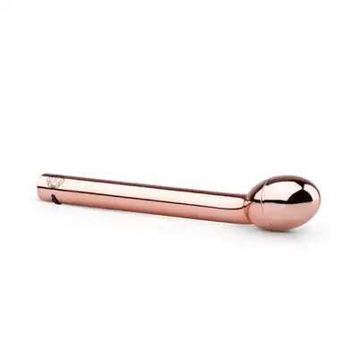 Rosy Gold - New G-Spot Vibrator. Różowozłoty wibrator do punktu G! USB