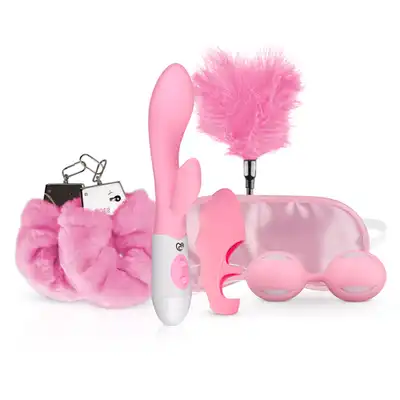 Loveboxxx - I Love Pink Gift Box. Prześliczny i luksusowy pakiet zabawek premium dla par. Bestseller!