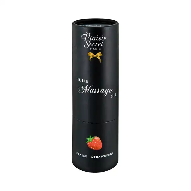 Plaisir Secret - Massage Oil Strawberry. Olejek do masażu o zapachu Truskawki 59ml.