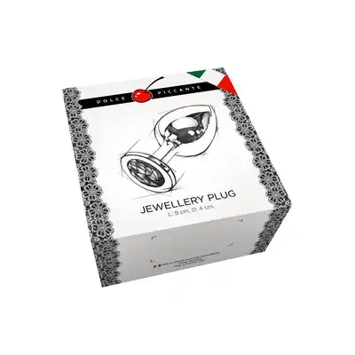 Plug-Jewellery in Silver - Large