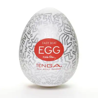 Tenga - Egg Keith Harming. Kieszonkowy masturbator dla mężczyzn