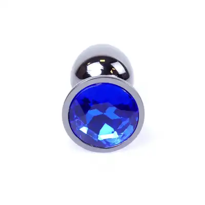 Plug-Jawellery Dark Silver PLUG- Dark Blue