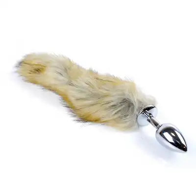 Plug-Fox TAIL- Brown XL