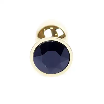 Plug-Jawellery Gold PLUG- Black