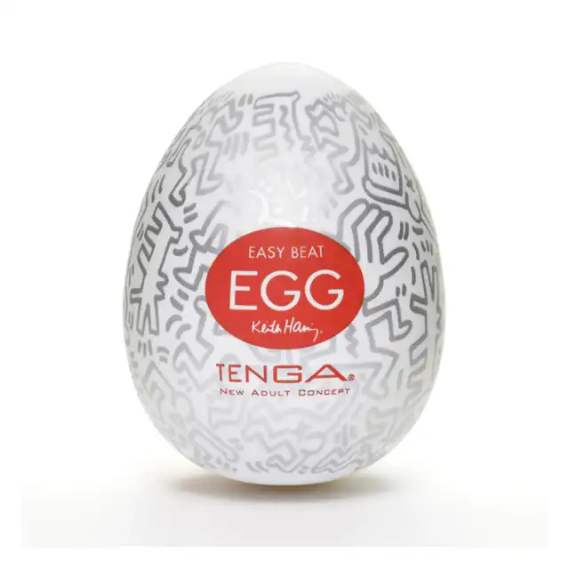 Tenga - Egg Keith Harming. Kieszonkowy masturbator dla mężczyzn