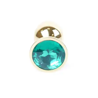 Plug-Jawellery Gold PLUG- Green