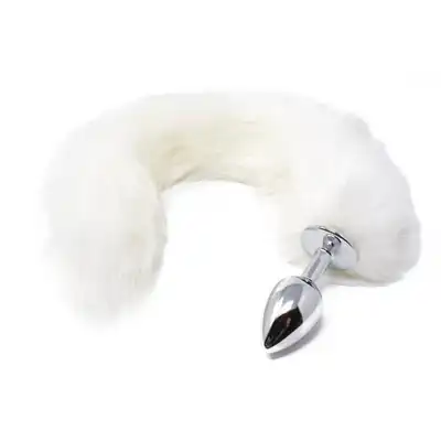Plug-Fox TAIL- White XL