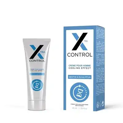 Ruf - Xcontrol Cool Cream For Man. Chłodzący krem, który pomaga w opóźnieniu wytrysku, zapewniając dłuższy czas przyjemności podczas stosunku