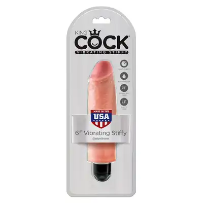 King Cock - Vibrating Stiffy. Unikalny realistyczny wibrator!
