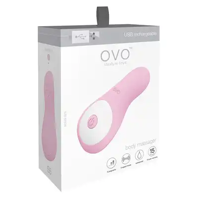 Stymulator-OVO S5 BODY MASSAGER PINK