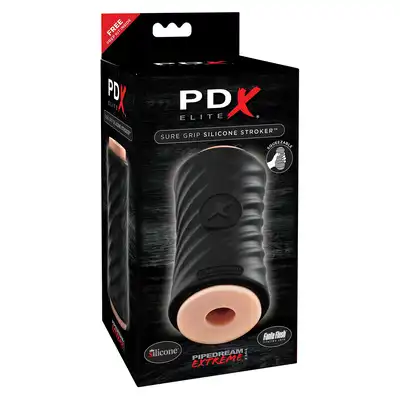 Masturbator-PDX ELITE SURE GRIP STOKER BLACK