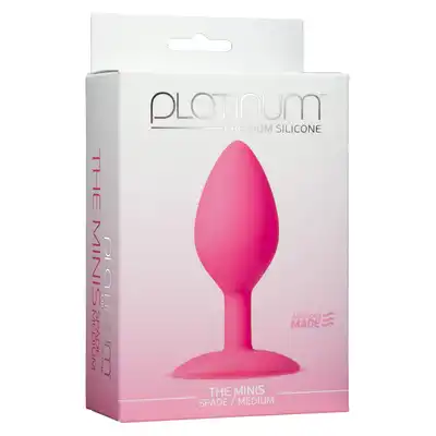 Plug-PLATINUM THE MINIS SPADE PINK M