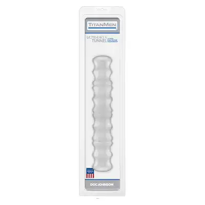 Masturbator-TITANMEN  TUNNEL 12 INCH CLEAR