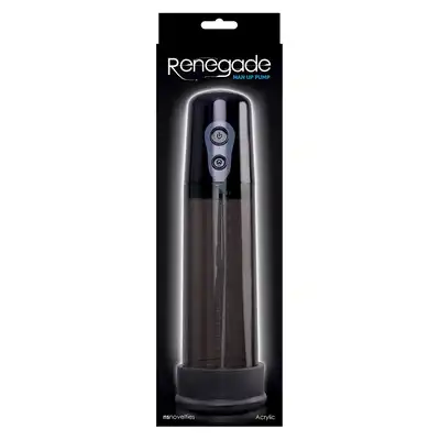 Pompka-RENEGADE MAN UP PUMP BLACK