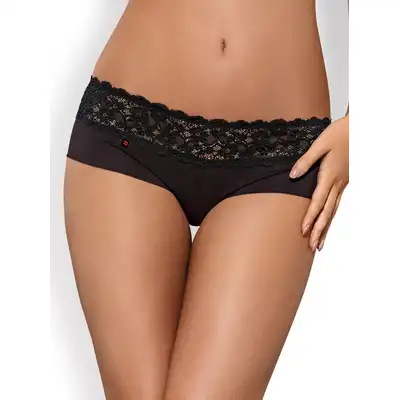 Bielizna-Lacea szorty dwupak czarne i czerwone L/XL