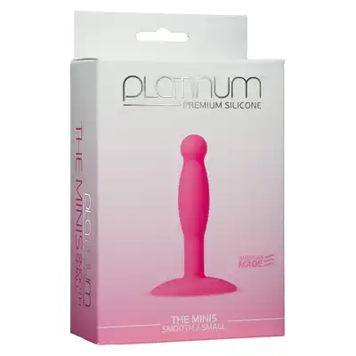 Plug-PLATINUM THE MINIS SMOOTH PINK S