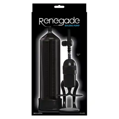 Pompka-RENEGADE PUMP BOLERO BLACK