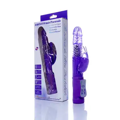 Wibrator-Królik, Wibracja/Rotacja 36 funkcji Fioletowy