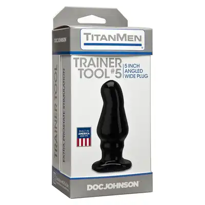 Plug-TITANMEN TRAINER TOOL #5 BLACK