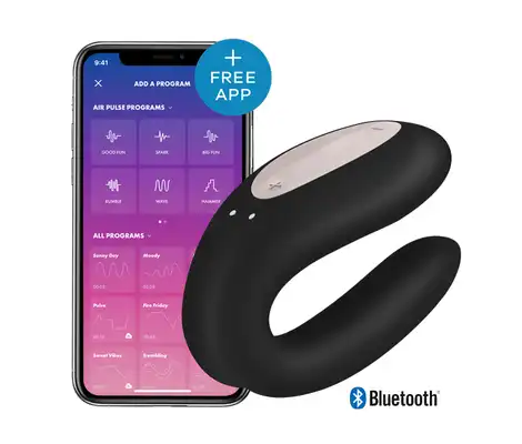 Satisfyer - Nowoczesne, designerskie stymulatory łechtaczki sterowane przez aplikację.