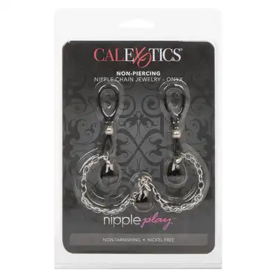 Stymulator-NONPIERCING NIPPLE CHAIN JEWELRY ON