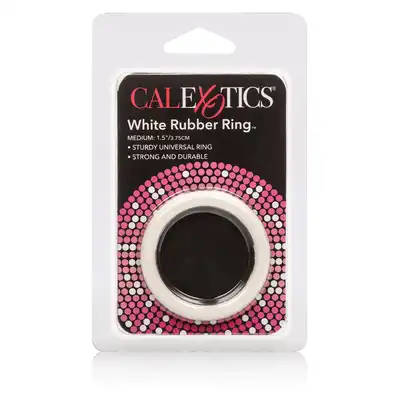 Pierścień-RUBBER RING WHITE MEDIUM