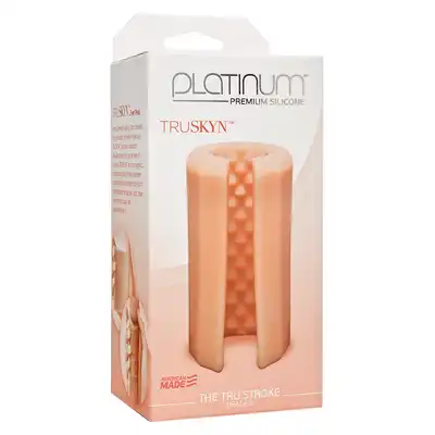 Masturbator-PLATINUM TRU STROKE BEADED FLESH