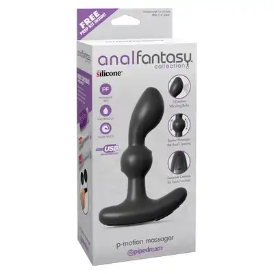 Plug/prostata-P MOTION MASSAGER BLACK