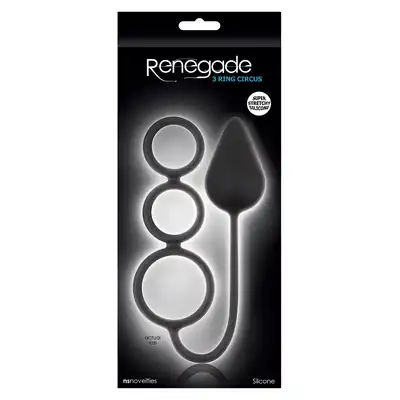 Pierścień-RENEGADE 3 RING CIRCUS LARGE