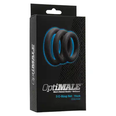 Pierścień-OPTIMALE 3 C-RING SET THICK SLATE
