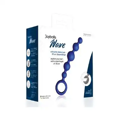 Plug/kulki-Joyballs anal Wave, short, blue