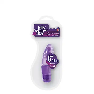 Wibrator-JELLY JOY 6INCH 10 RHYTHMS - PURPLE