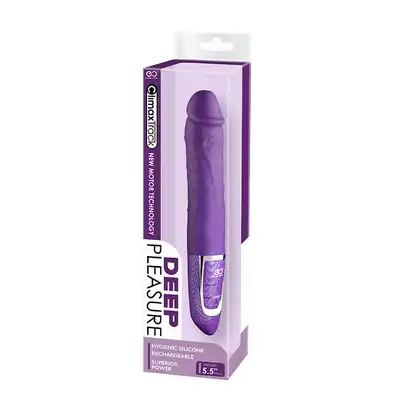 Wibrator-DEEP PLEASURE VIBRATOR PUPRPLE