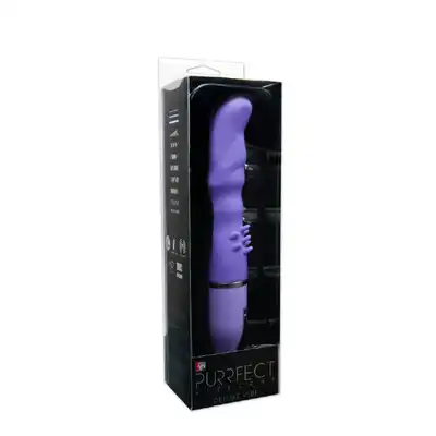Wibrator-PURRFECT SILICONE DELUXE VIBE PURPLE